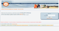 Desktop Screenshot of ess.iccsa.org